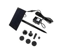 VILLCASE Solar Water Fountain Pump for Bird Bath Garden Outdoor Use Quiet Operation with Creative Design Solar Powered Circulation for Pool and Water Features