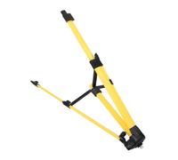 VILLCASE Spirit Level Tripod Stand with Level Vial 1.2m Adjustable Tripod Support for Surveying and Construction Yellow Measurement Tool Holder