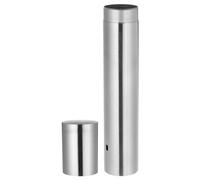 VILLCASE Stainless Steel File Storage Tube 12 Inch Birth Certificate Protector Scroll Holder for Diploma Wedding Document Organization and Mailing