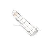 VILLCASE Stainless Steel Hanging Cooking Basket for Oven Outdoor Bbq Commercial Grade Roasting Rack for Sweet Potatoes Meat Vegetables Heavy Duty Wire Grill Basket for Multipurpose Grilling