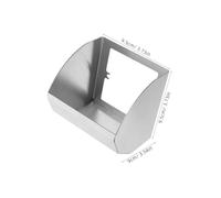 VILLCASE Stainless Steel Socket Cover Half Enclosed Rainproof Electrical Box for Outdoor Balcony Industrial Use Weather Resistant Protection