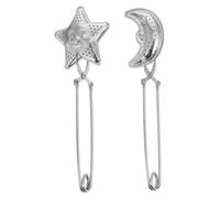 VILLCASE Stainless Steel Tea Strainers Long Grip Tea Leaf Filters with Clip-on Handle 2pcs and Infuser Filter Silver and Restaurants Creative Star Shape Design