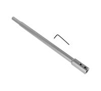 VILLCASE Steel Extension Bit Holder Shank for Confined Spaces Versatile Drill Bit Holder Bar for Enhanced Maneuverability Quick Release Extension Rod for Easy Tool Changes