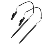 VILLCASE Stylus Pens for Industrial Devices Aluminium and Abs Material 2pcs with Pen Resistive Stylus Design Car Navigation Strap and Screen Protection for Touch Screens and Gaming