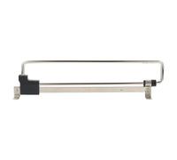 VILLCASE Telescopic Clothes Rod 9.8 x 2.2 x 1.6 Inches - Iron with Plastic Reinforcement, Space-Saving Adjustable Wall Mounted Wardrobe Rail for Easy Installation & Compact Closets - for Bedrooms