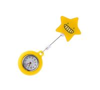 VILLCASE Telescopic Nurse Pocket Watch Watch with Accurate Time Keeping and Simple Plastic Design for Nurses and Doctors