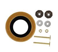 VILLCASE Toilet Wax Ring with Bolt and Leak Screws Durable Toilet Bolts for Stable Easy Installation Secure Seal