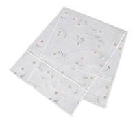 VILLCASE Top Covers Washing Machine Cover Dustproof Peva Fabric with Storage Pockets Double-door Design Daisy Pattern 54x130cm Space Saving for Washing Machines and Oven Appliances