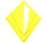 VILLCASE Transparent Center Finder, Plastic Woodworking Marking Tool Device for Square, Round, Octagon and Hexagon Shaped Material up, for Woodworkers, Carpenters or Home, Yellow