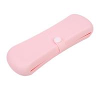 VILLCASE Travel Makeup Brush Organizer Bag for Women, Silicone Makeup Brush Holder with Portable Closure Design, Lightweight and Spacious, Convenient to Use the Go and Travel