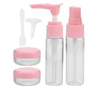 VILLCASE Travel Makeup Spray Bottle Set Mini Plastic Refillable Cosmetic Containers with Fine Mist Spray and Compact Design for Skincare Products and Toner, 30ml Portable Face Mist Bottles