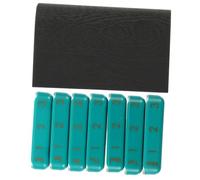 VILLCASE Travel Medicine Case Portable Medicine Case Lightweight Weekly Dose Planning Pu and Plastic Material with Lid Design Storage Bag for Travel and Outdoor Use