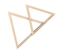 VILLCASE Triangle Weaving Loom Wood Frame, Handmade Tapestry Knitting Machine for Wall Hanging DIY Crafts, Triangle Shape Weaving Tool for Arts and Crafts