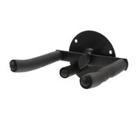 VILLCASE Trumpet Holder Wall-Mounted Iron Hook for Office and Recording Studio, Space-Saving Wall Mount Rack with Creative Design, Black Trumpet Wall Stand