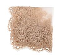 VILLCASE Tv Screen Cover Tv Cover Cloth European Style Elegance Classic Lace Lightweight Dust Proof Protector Curved Design for Living Room Golden