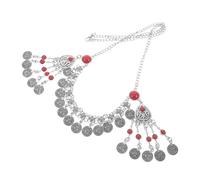 VILLCASE Vintage Boho Headband Coins Tassel Chain Hair Band for Women Girls Ethnic Style Headband for Festival Wedding