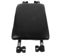 VILLCASE Walker Reversible Aluminum Alloy Seat Board for Bathing and Mobility Aid Leather Flip Seat Replacement Part for Rollator Walker Lightweight for Bathroom Safety