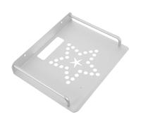 VILLCASE Wall-mount Projector Shelf with Router Holder Versatile Aluminum Alloy Mount for Home Office Setup