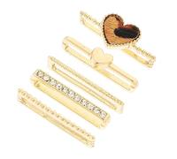 VILLCASE Watchband Charm Rings for Watch Silicone Bands Decorative Nail Accessories Durable Stylish Embellishments for Watch Supply and Personalization