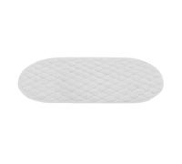 VILLCASE Waterproof Nursery Changing Pad with Absorption and Washable Cotton Polyester TPU Material, Oval Shape Diaper Changing Station Pad Suitable for Home and Crib Use