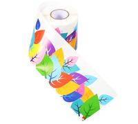 VILLCASE Waterproof Removable Blackboard Border Sticker with Colorful Leaf Patterns, Wear-resistant Classroom Bulletin Board Trim for Home and School Decorations