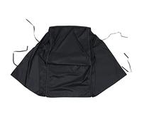 VILLCASE Waterproof Washing Machine Outdoor Storage Cover for Washer and Dryer, Full Protective Black 210d Oxford Cloth Dust Cover Suitable for Kitchen and Balcony