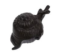 VILLCASE Weatherproof Snail Shaped Garden Key Holder Box Outdoor Key Storage with Concealed Design Sturdy Metal for Secure Backup Access and Use