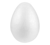 VILLCASE White 20cm Easter Foam Egg for DIY Painting and Crafts, Solid Smooth Foam Sphere for Holiday Decorations and School Art Projects