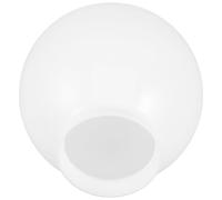 VILLCASE White Glass Globe Lamp Shade Replacement for Ceiling Light Shade Cage Fixtures and Pendant Lights, 5.9 Inch Round Spherical Cover Reverse Mouth Design, Stylish Modern Elegance