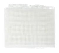 VILLCASE White Rug Hooking Mesh Canvas 59 x 39 Inch Diy Tapestry Craft Sheet for Handmade Rugs Coasters Latch Hook Projects and Embroidery Craft Accessories