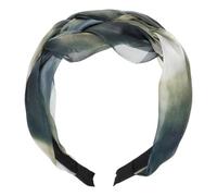 VILLCASE Wide Braid Headband for Women with Gradient Design, Satin and Plastic Material, Stylish Hair Accessory to Manage and Style Hair for Casual Outings and Formal Events