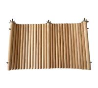 VILLCASE Wood Hamster Board Pet Reusable Safe with Metal Mounting Screws Guinea Pig Platform for Cage Accessories