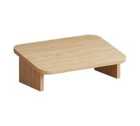 VILLCASE Wood Step Stool Household Footstool Non-Slip Foot Rest for Study Comfortable Wooden Foot Stool Convenient to Carry and Store for Adults Office Home