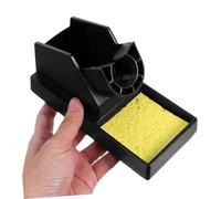 VILLCASE Woodburning Tools Stand and Soldering Iron Holder Cotton Sponge, Universal Burner Tool Support for Wood Engraving and Professional Pyrography, Suitable for Craft and DIY Projects