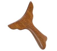 VILLCASE Wooden Face Massager Gua Sha Scraping Board Mermaid Tail Manual Facial and Neck Muscle Scraper Tool for Body Massage and Tissue Therapy