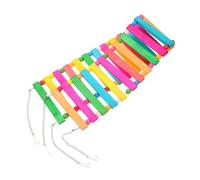 VILLCASE Wooden Ladder Toy for Chicken Chicken Perch Stand Run Outdoor Swing for Poultry