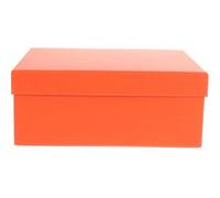VILLCASE Wrapping Box Orange 20X18X8Cm, Compact Packaging Box for Presents, Paper Storage Container Suitable for Birthday and Wedding