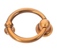 VILLCASE Zinc Alloy Door Knocker for Front Door with Modern Classic Style Clear Loud Sound Knock for Home Entrance Single Ring Design