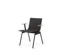 Ville AV34 Outdoor Chair With Armrest Warm Black