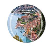 Villefranche Sur Mer Provence France Fridge Magnet Crystal Tourist Souvenir Gift Collection Refrigerator Magnetic Sticker