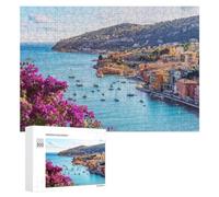 Villefranche Sur Mer Wooden Picture Puzzle for Adults, 300 PCS