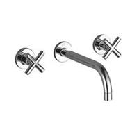 Villeroy and Boch 3 Hole Basin tap Tara By Dornbracht Wall-mounted without drain 36717892-08