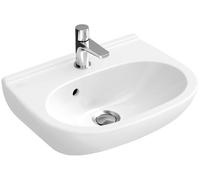 Villeroy and Boch Cloakroom Round Basin O.Novo Compact 500x400mm White 536050R1
