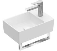 Villeroy and Boch Corner Cloakroom Basin Memento 2.0 400x111x260mm White Alpin
