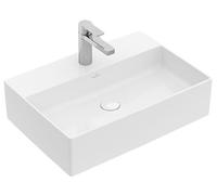 Villeroy and Boch Countertop Basins Memento 2.0 600 x 420 mm Alpine White CeramicPlus 4A0761R1