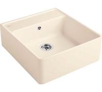 Villeroy and Boch Countertop Sink with pop up waste 595mm Ivory CeramicPlus 632062FUHL0