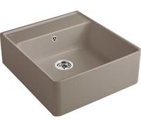 Villeroy and Boch Countertop Sink with pop up waste 595mm Timber CeramicPlus 632062TRHL0