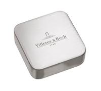 Villeroy and Boch Cover Cap 940535L7 Rectangular Brushed Stainless Steel Double Twist Grip/Handle