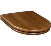 Villeroy and Boch D Shaped Toilet Seat Hommage Brown 99266600