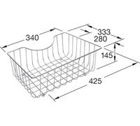 Villeroy and Boch Dish Rack Chrome 8K0900K1